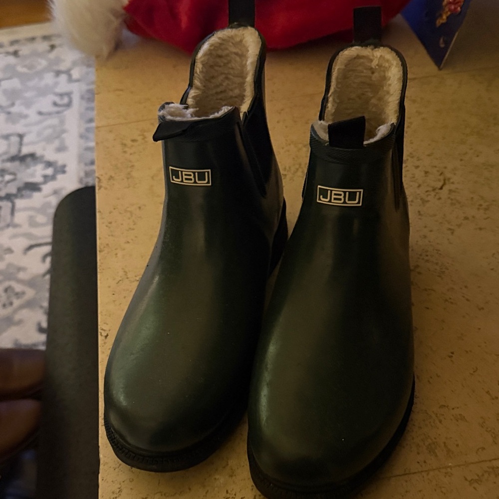 JBU Dark Green Ankle Boots